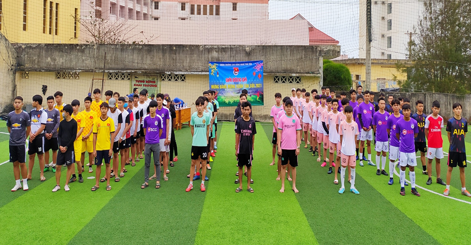Khai mạc Giải bóng đá mừng Đảng - mừng Xuân Tân Sửu 2021